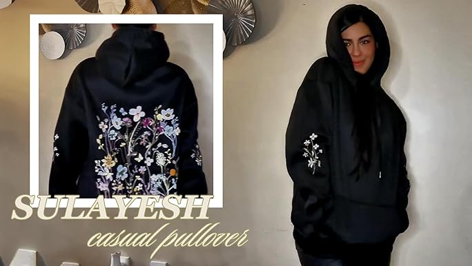 トップス Short Sleeve Hoody - Floral Printed 71CC-I3iaQL._UY1000_.jpg